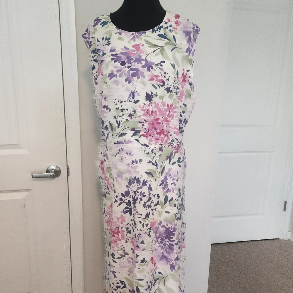 Floral Sleeveless Dress